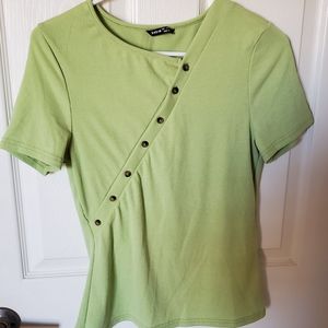 Green t-shirt